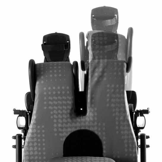 POSTURA, FUNZIONALITA E COMFORT GAMBE E PIEDI Il Kit Seat si caratterizza per la possibilità di poter offrire un supporto per gli arti inferiori appropriato, piedi compresi.