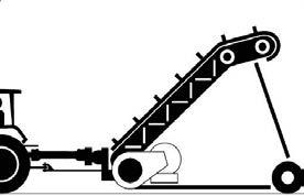 Caratteristiche applicative Macchine stazionarie Le macchine stazionarie svolgono la loro funzione in posizione fissa pur essendo azionate dalla presa di moto del trattore.