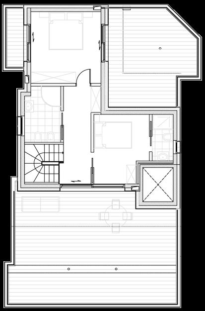 Piano secondo/terzo variante B RIF. DUPLEX 3.