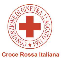 L'emblema della Croce Rossa Italiana è una croce rossa su fondo bianco.