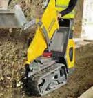 Miniescavatore dual power Dumper cingolato elettrico Pale