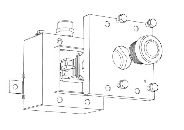 Pulsantiere di comando e segnalazione tipo I (acciaio inox) Ex e MODELLO ESPLOSO CARATTERISTICHE MECCANICHE Corpo e coperchio: Guarnizione: In acciaio inox completa di piedini per il fissaggio