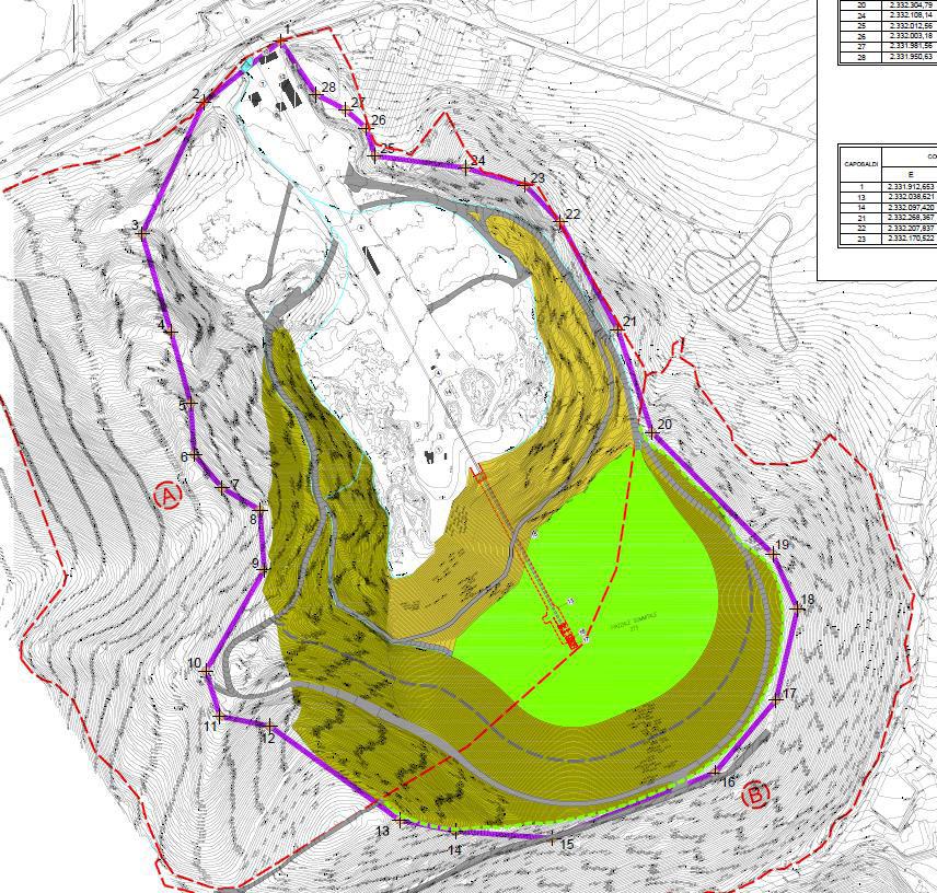 PLANIMETRIA GENERALE DI PROGETTO E