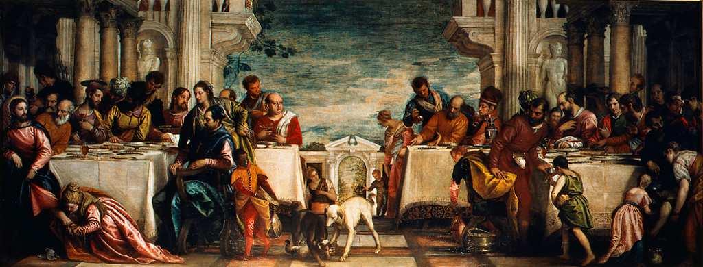 Giovedì 17 settembre 2015, IL CONVIVIO: TRA METAFORA E REALTA Paolo Veonese, Cena in casa di Simone Caravaggio, Cena in Emmaus Alimentazione e sistema