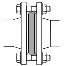 Pag. 12 VAVOE I RITEGNO WAFER A BATTENTE SWING WAFER CECK VAVES fig. 2002 fig. 2002 Valvole di ritegno wafer a battente Swing wafer check valves. ES.