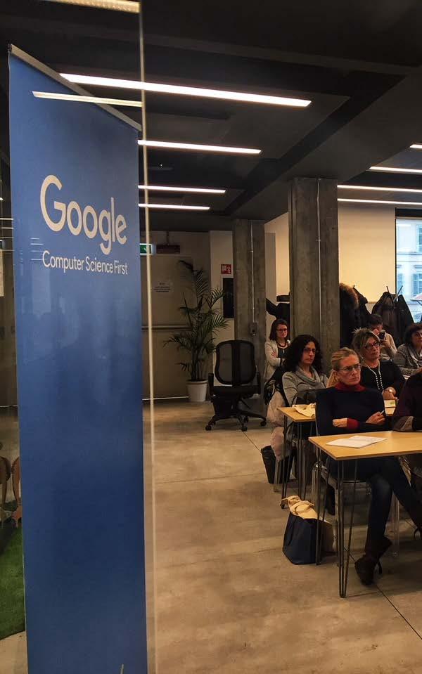 COMBO ha anche ospitato: Il laboratorio di programmazione Google CS First (docenti coinvolti 54).