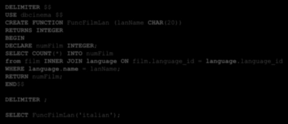 INTO numfilm from film INNER JOIN language ON film.language_id = language.