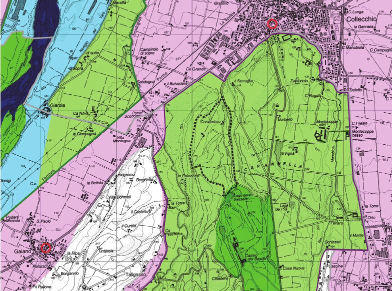 II. BENE E CONTESTO PAESAGGISTICO INTERAZIONE CON PIANIFICAZIONE E TUTELE PIANO TERRITORIALE PAESAGGISTICO REGIONALE SISTEMI E ZONE STRUTTURANTI LA FORMA DEL TERRITORIO SISTEMI collina (art.