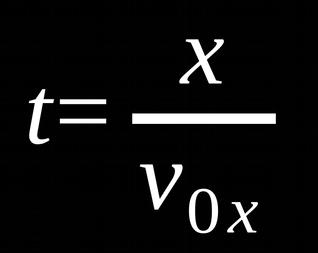 Equazione della traiettoria: