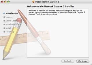 Installazione del software Installazione del software Per utilizzare la funzione Network Capture, è necessario installare il software sul computer in uso.
