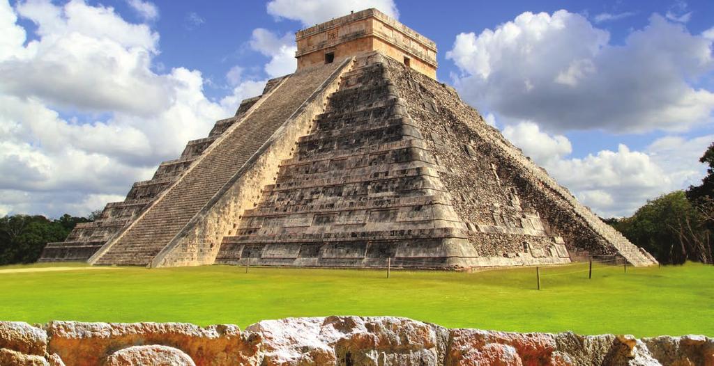 Discover Yucatan Domenica, Lunedì, Giovedì 4 Giorni 3 Notti Yucatan Partenze Giovedì 5 Giorni 4 Notti 1º Giorno Cancun Arrivo all aeroporto di Cancun e trasferimento all hotel Aloft Cancun o similare.