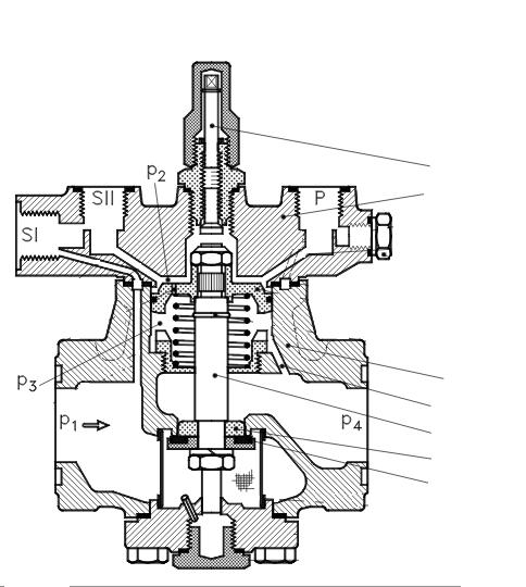 Valvole termostatiche Esempi tipici di applicazione: impianto frigorifero Il gruppo orificio intercambiabile assicura un ampia gamma di potenzialità.