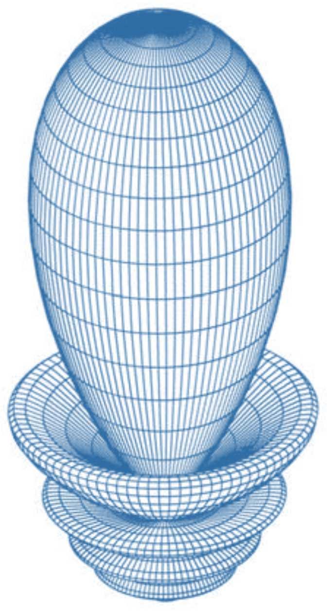 Il diagrammadi radiazione Le coordinate sferiche (r, ϑ, ϕ) descrivono «naturalmente» la potenza irradiata (o ricevuta) dall antenna r (0, + ) è la distanza dal centro di fase dell