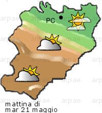 bollettino meteo per la provincia di Piacenza weather forecast for the Piacenza province Temp MAX 17 C 9 C Pioggia Rain 5-10mm 5-10mm Vento Wind 22km/h 32km/h Temp.