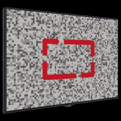 Pixel Shifting Pixel Shifting è progettato per essere attivato all'interno del SoC al fine di prevenire