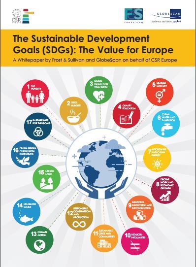 CSR Europe Ostacoli maggiori per le imprese nei confronti degli SDGs Scarsa conoscenza degli SDGs nella società Strategie