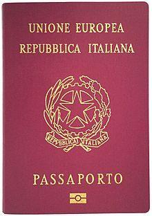 Identità o il Passaporto.