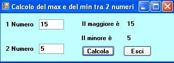 2) Algoritmo per passi 1. inizio 2. dammi due valori diversi per N1 e per N2 3. confronta N1 con N2 4. se N1 > N2, allora MA=N1 e MIN = N2 5. altrimenti MIN = N1 e MA = N2 6. stampa MIN e MA 7.