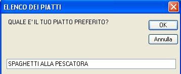 La funzione MsgBox Essa consente di fornire a video un output (cioè un risultato) attraverso l uso di finestre: di avviso, di errore, di informazione, di valori numerici, ecc generati dal programma.