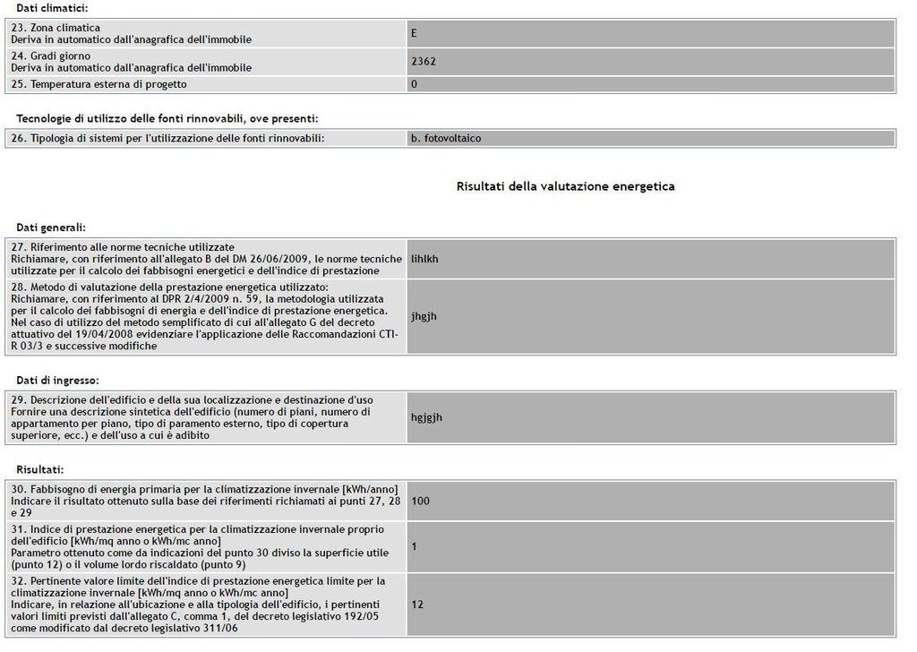 Figura 36: DOCUMENTI NECESSARI ALL ACCESSO AL BENEFICIO FISCALE DEL 65%: ALLEGATO A (fonte: http//finanziaria2014.enea.