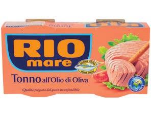 TONNO RIO MARE all olio di oliva 2x160 g