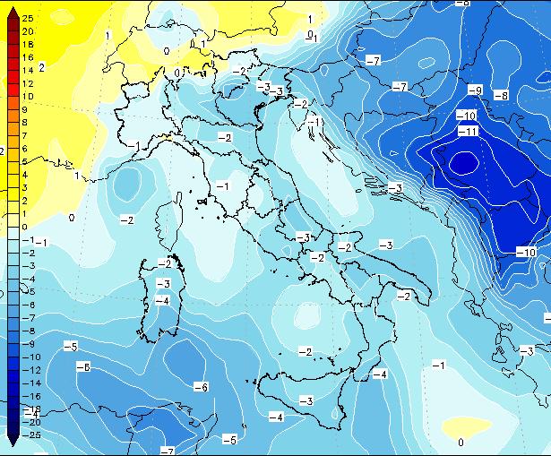 Temperature medie e isoterme