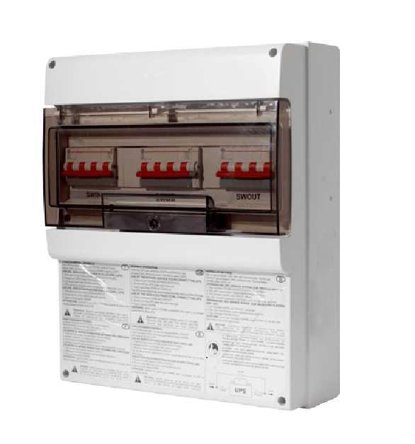 Bypass di manutenzione esterno E' possibile installare un bypass remoto di manutenzione aggiuntivo su un quadro elettrico