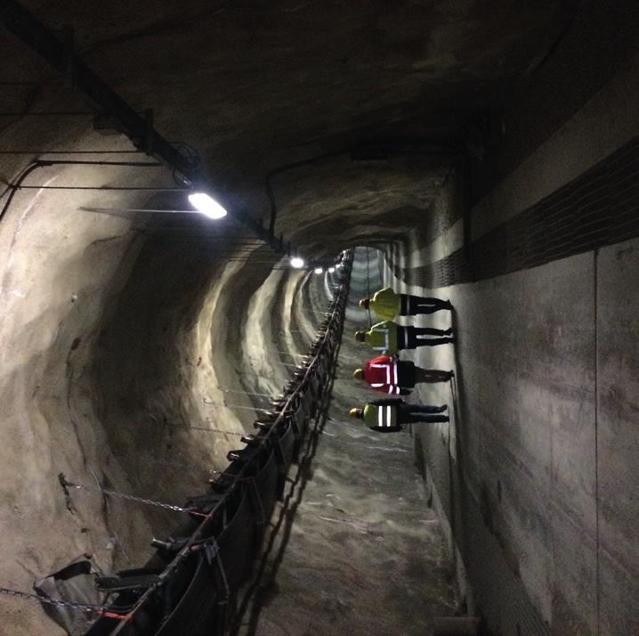 REFERENZE Tra gli ultimi cantieri che hanno adottato la soluzione EGOpro Safe Tunnel realizzata da A.M.E. si evidenziano: GALLERIA DI BASE DEL BRENNERO Lotto Mules 2.