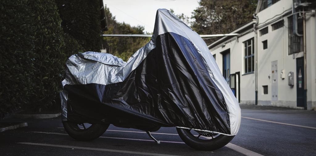 AQUA COPRIMOTO DA ESTERNO STANDARD STANDARD OUTDOOR MOTORCYCLE COVER 16 termoriflettente impermeabile taglie a seconda