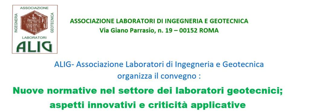 Terre e aggregati nella norma UNI 11531 Costruzione e manutenzione delle opere civili delle infrastrutture Criteri per