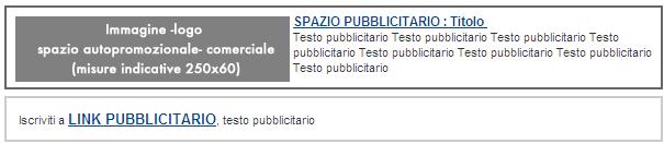 newsletter di Automazione Industriale supporta anche creatività in formato 300x250 Immagine 250x60 + sponsorizzazione di testo (max