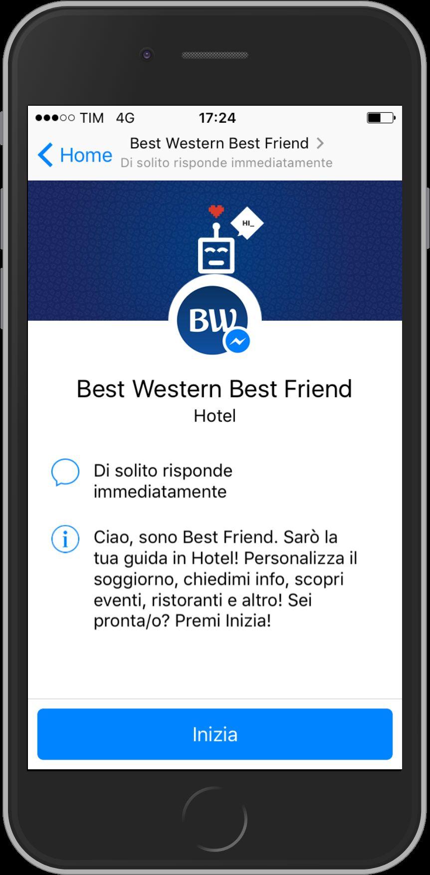 Best Western Best Friend Bot Consente all hotel di