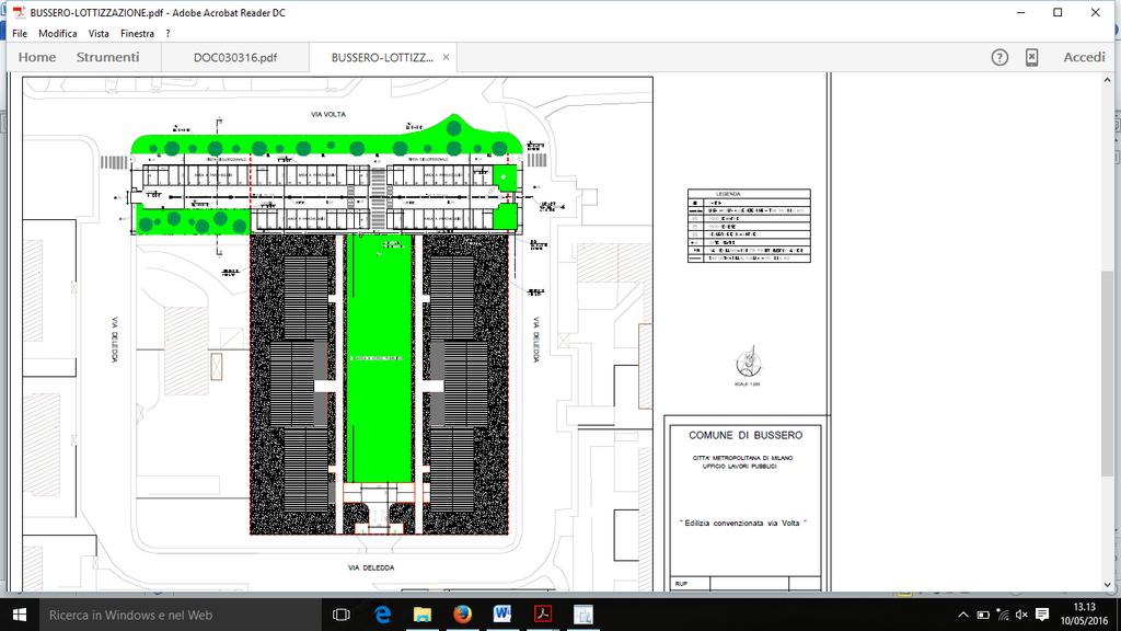 9 2. DESCRIZIONE DELL INTERVENTO La presente descrizione si riferisce alla realizzazione di un parcheggio