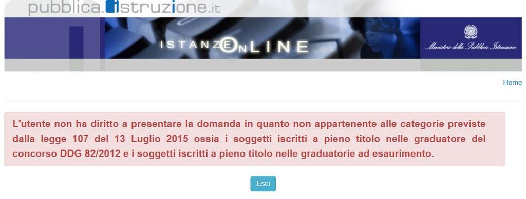 ACQUISIZIONE, SALVATAGGIO E CONFERMA DELLA DOMANDA In questa sezione l aspirante docente visualizza dati anagrafici e di recapito.