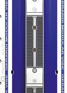 Mounting and alignment includes vise clamps, screws, keyways and