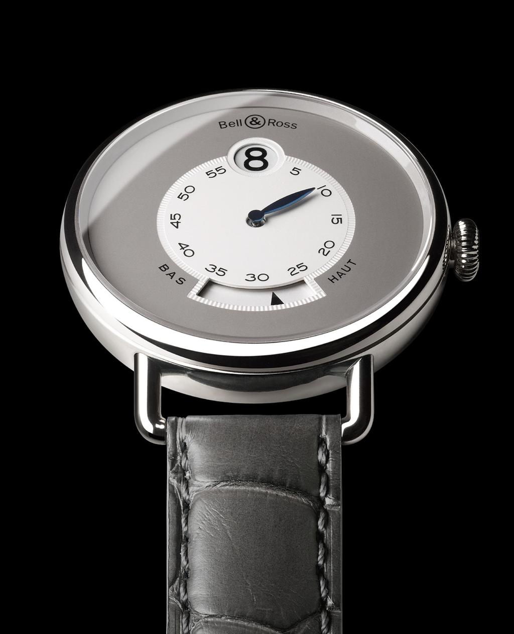 BASELWORLD 2012 COLLEZIONE VINTAGE WW1 Heure Sautante platino CON RISERVA DI