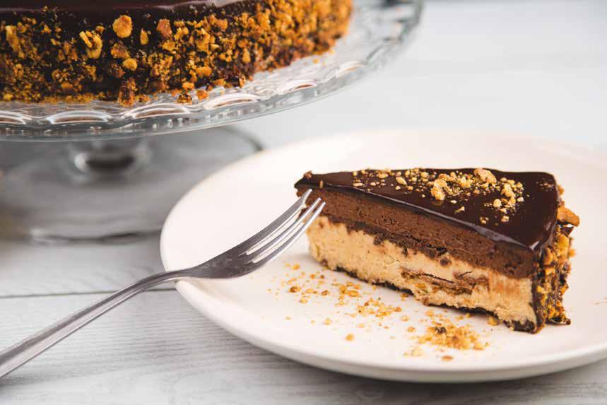 LE torte TORTA SETTEVELI UN CLASSICO SICILIANO IN CUI SI ALTERNANO PAN DI SPAGNA AL CIOCCOLATO, MOUSSE AL CIOCCOLATO, MOUSSE ALLA NOCCIOLA,