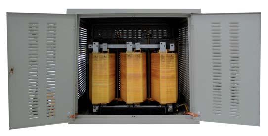 Caratteristiche tecniche Technical features Trasformatore trifase 270/400Vac forniti in BOX IP20 per utilizzo con inverter Sunway TG 800 TE 270/400Vac Three-phase transformers provided in IP20 BOX to