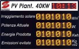 Caratteristiche tecniche - Box Display In Alluminio - Schermo Anteriore Antiriflesso - Pixel 1 led HFT - N Colori Led 1 (Rosso o Giallo), anche alternati - Risoluzione 42 x 7 pixels (x 1 riga) -