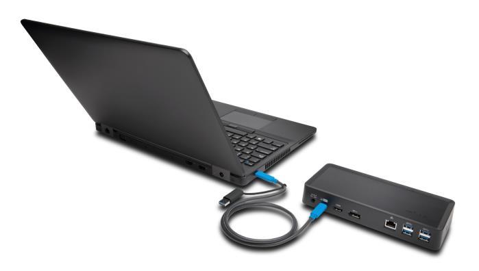 Le 6 porte USB consentono di estendere le capacità produttive dei modelli di laptop ultrasottili oggi in commercio grazie a una porta USB (5 V/3 A) e a 5 porte USB 3.