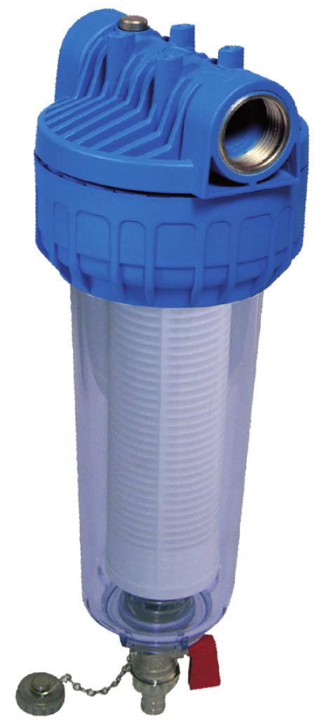 FPA 501 Filtro autopulente MANUALE Ad uso domestico e tecnologico per il trattamento di acque potabili in generale a ph neutro, per la filtrazione di particelle in sospensione e sedimenti.