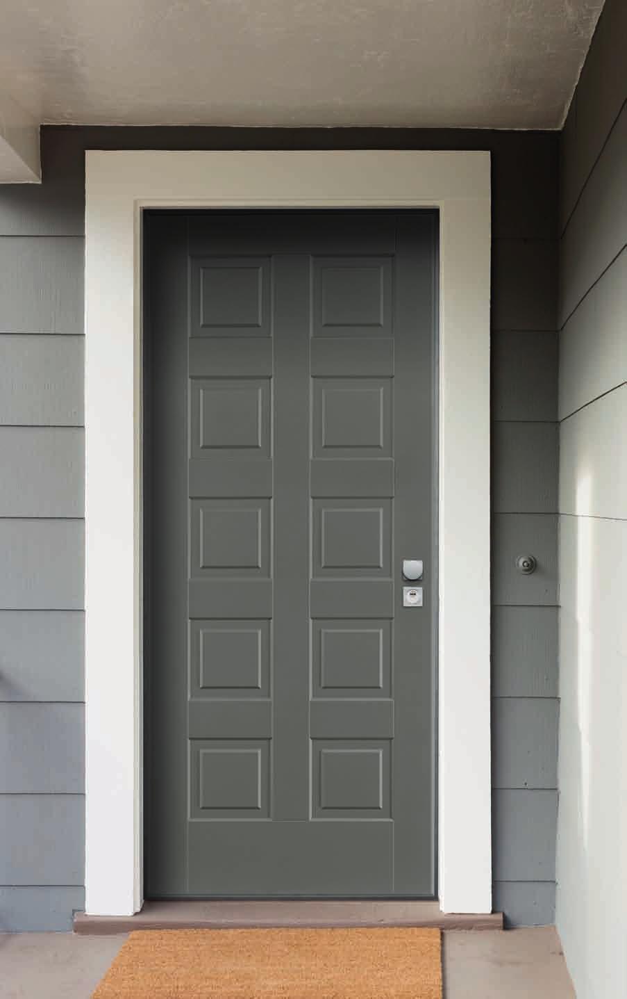Design Electronic Single door Double doors Internal Sheltered External Customizations Technical notes DOORS PANELS DETAILS Porta / Door