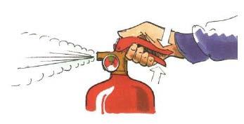 Nei piccoli incendi ed in caso di primo intervento può essere sufficiente l utilizzo di uno o al massimo due estintori per domare il fuoco.