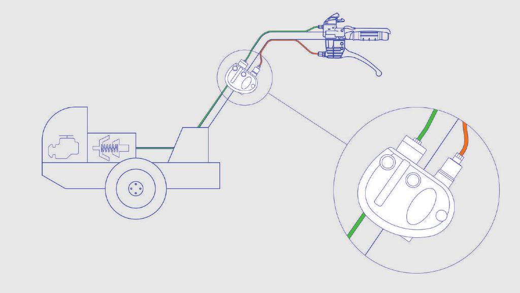 POSSIBILITÀ DI MONTAGGIO QUICKSTART-GFD-C, dispositivo