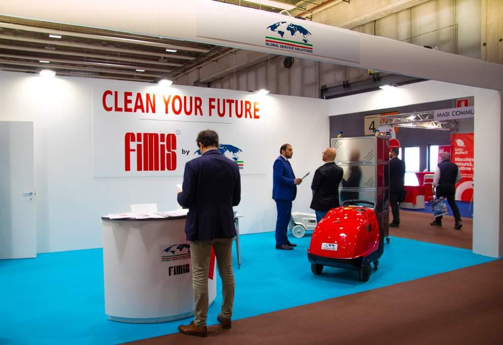 FIMIS by Global Service Solutions Spa a PULIRE 2019, la fiera internazionale della pulizia professionale FIMIS, Marchio storico settore idropulitrici e macchine per la pulizia industriale, è presente