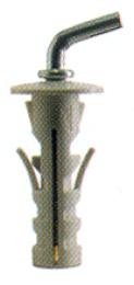 tasselli ad espansione in nylon con rampino corto TN9RC d.mm.9x40 - Confez. 100.00* - TN9RC d.mm.9x40 - Confez. 100.00* - TN12RC d.mm.12x45 - Confez. 50.