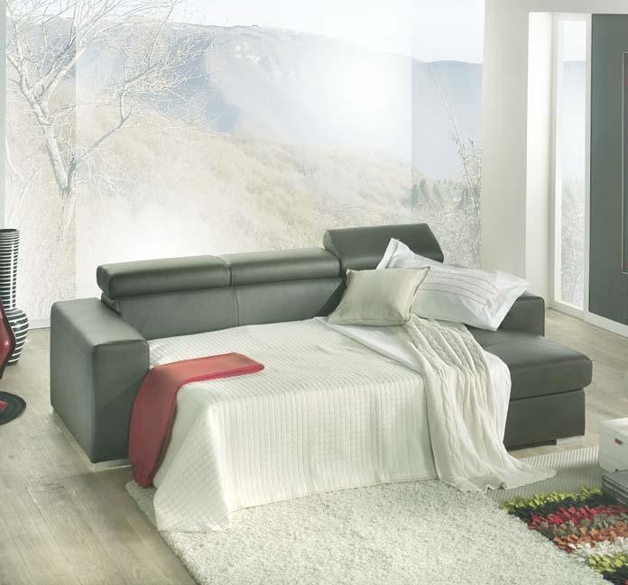 Divano angolare con chaise-longue DX/SX,