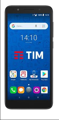 Figura 12 - Alcatel 5059X (TIM Smart 2018) Alcatel 5059X (TIM Smart 2018) stema operativo Android O, Go edition abilitazione al servizio dati GPRS, HSDPA, HSUPA, UMTS e LTE funzionamento alle bande