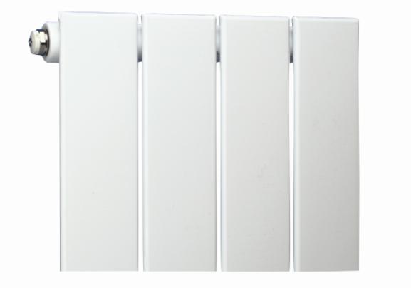 ZENITH BE-SIDE Un radiatore monocolonna dalle linee parallele, adatto al montaggio sia verticale che orizzontale.