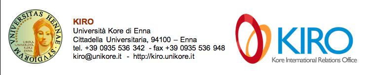 UNIVERSITÀ KORE DI ENNA Facoltà di Studi Classici, Linguistici e della Formazione Corso di Laurea A.A. Docente e-mail S.S.D. e denominazione disciplina Annualità Periodo di svolgimento C.F.U. Nr.